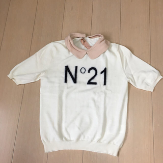 ヌメロヴェントゥーノ(N°21)のN°21 半袖ニット(ニット/セーター)