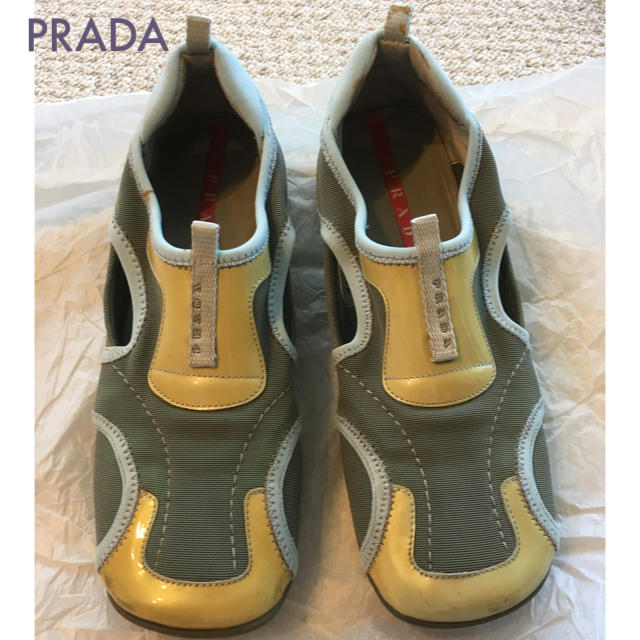 PRADA(プラダ)のプラダ PRADA スニーカー 37.5 レディースの靴/シューズ(スニーカー)の商品写真