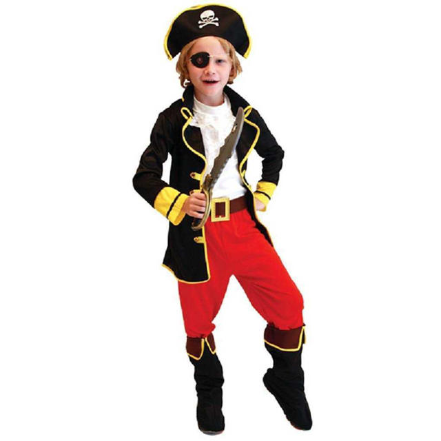ハロウィン 海賊コスチューム 子ども 110〜120cm エンタメ/ホビーのコスプレ(衣装)の商品写真