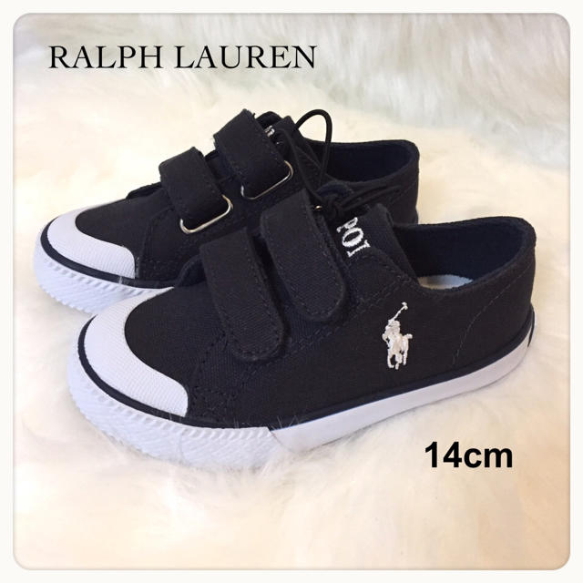 POLO RALPH LAUREN(ポロラルフローレン)の☆新品・未使用品☆RALPH LAUREN ラルフローレン キッズ スニーカー キッズ/ベビー/マタニティのベビー靴/シューズ(~14cm)(スニーカー)の商品写真