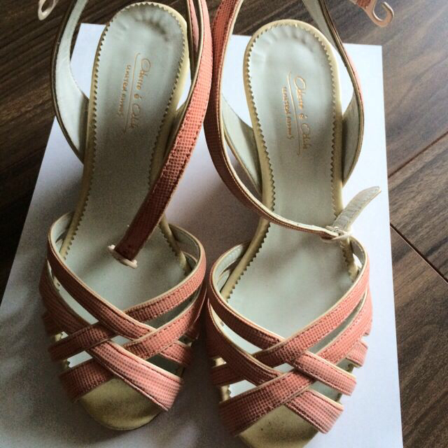 UNITED ARROWS(ユナイテッドアローズ)のオディエットオディール☆ピンク サンダル レディースの靴/シューズ(サンダル)の商品写真