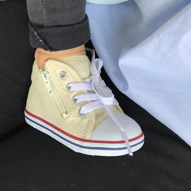 CONVERSE(コンバース)の美品👶💕コンバース ベビーシューズ 12cm キッズ/ベビー/マタニティのベビー靴/シューズ(~14cm)(スニーカー)の商品写真