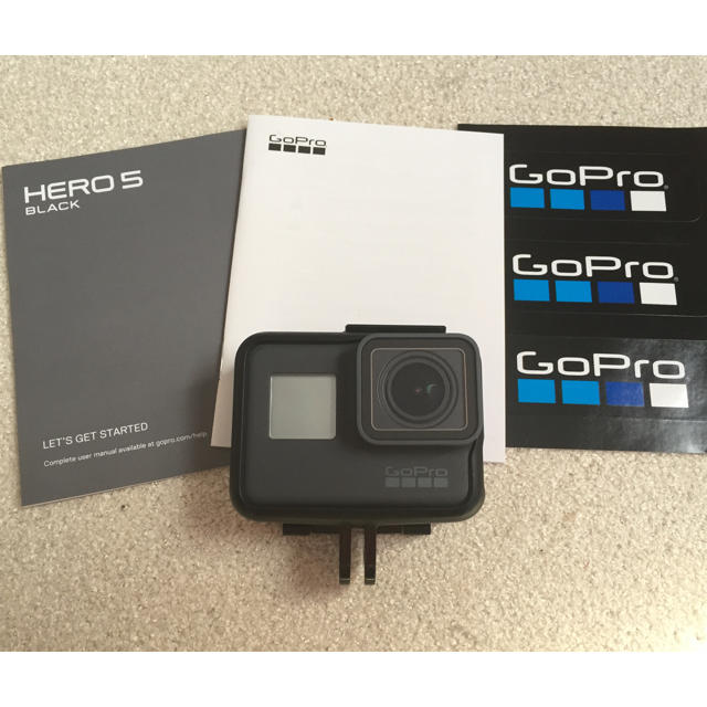 GoPro(ゴープロ)のルンルン様専用 gopro here5 スマホ/家電/カメラのカメラ(コンパクトデジタルカメラ)の商品写真