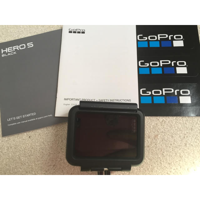 GoPro(ゴープロ)のルンルン様専用 gopro here5 スマホ/家電/カメラのカメラ(コンパクトデジタルカメラ)の商品写真