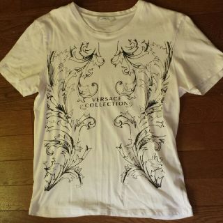 ヴェルサーチ(VERSACE)のVERSACE 半袖Tシャツ 白(Tシャツ/カットソー(半袖/袖なし))