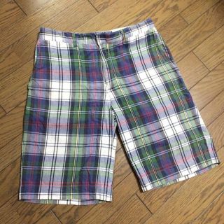 ラルフローレン(Ralph Lauren)の美品RALPH LAUREN RAGBY チェックショートパンツ　ラルフローレン(ショートパンツ)