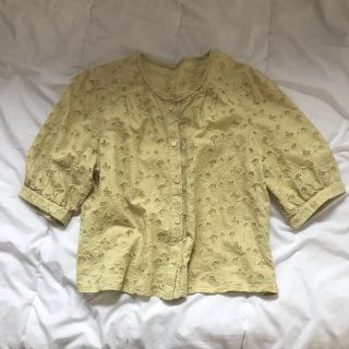 ロキエ(Lochie)のvintage cotton blouse(シャツ/ブラウス(長袖/七分))