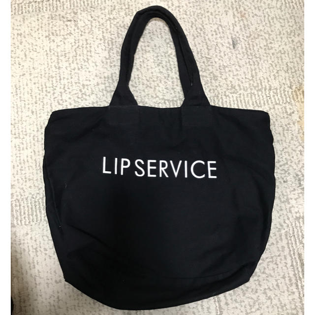 LIP SERVICE(リップサービス)のリップサービス キャンバストート レディースのバッグ(トートバッグ)の商品写真