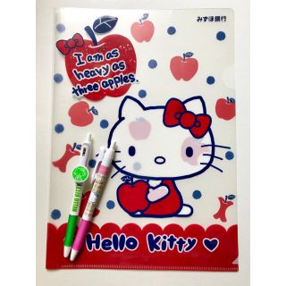 ハローキティ(ハローキティ)の【新品】Hello Kitty 非売品文具セット(ペン/マーカー)