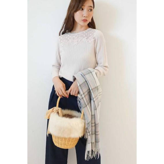 JILL by JILLSTUART - JILLSTUARTファーカゴバッグ