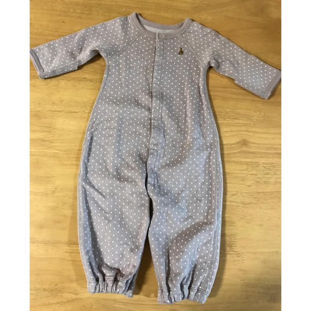 babyGAP(ベビーギャップ)のベビーギャップ長袖2wayカバーオール60 キッズ/ベビー/マタニティのベビー服(~85cm)(カバーオール)の商品写真