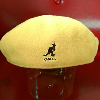 カンゴール(KANGOL)のKANGOL カンゴール　イエローハンチング　XL(ハンチング/ベレー帽)