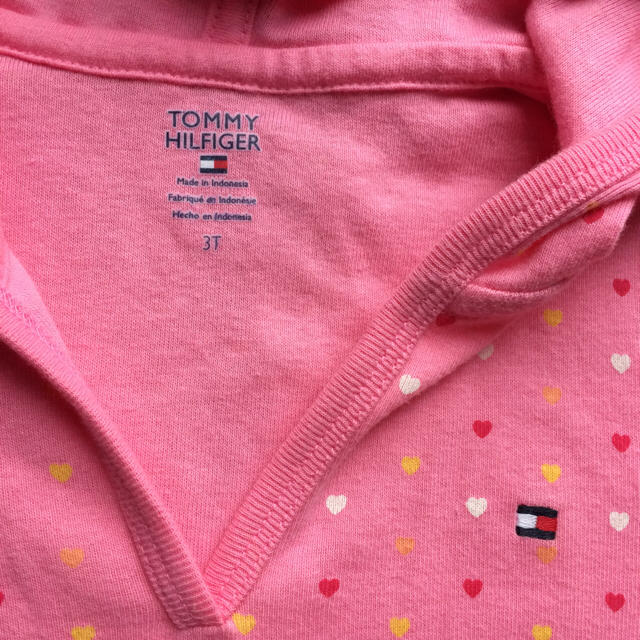 TOMMY HILFIGER(トミーヒルフィガー)の！ひぃたろう様専用【新品】！トミーヒルフィガー チュニック ワンピース 90㎝ キッズ/ベビー/マタニティのキッズ服女の子用(90cm~)(ワンピース)の商品写真