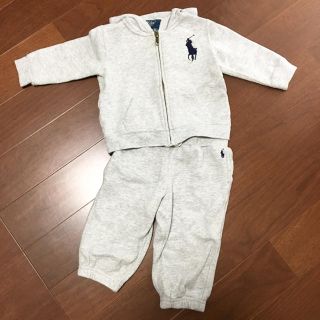 ラルフローレン(Ralph Lauren)のラルフローレン・12ヶ月用パーカー・パンツ上下セット(トレーナー)