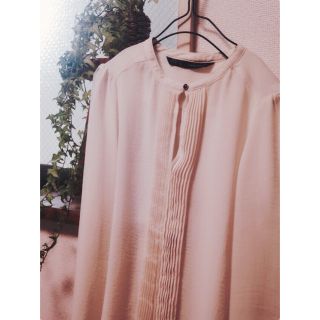 ザラ(ZARA)の最終値下げZARA タックブラウス  (シャツ/ブラウス(長袖/七分))