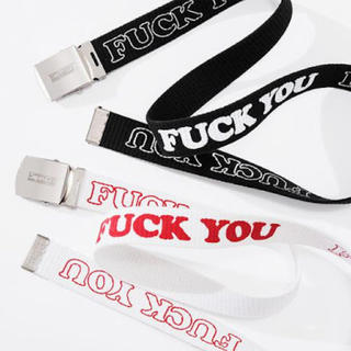 Supreme - Supreme HYSTERIC Fuck You Beltの通販 by RAT STORE ...