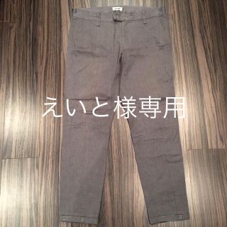 アンダーカバー(UNDERCOVER)のアンダーカバーイズムUNDERCOVERISM膝切替デザインクロップドパンツ(その他)