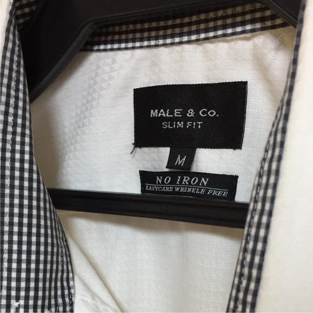 MALE&Co.(メイルアンドコー)のMALE&Co. メンズ用 ビジネスシャツ M-(39) メンズのトップス(シャツ)の商品写真