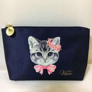 メゾンドフルール(Maison de FLEUR)のセントオブヴァロ 猫 ジャルダン ポーチ(ポーチ)