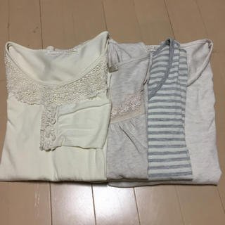 イッカ(ikka)の生成りロンTまとめ売り(Tシャツ(長袖/七分))