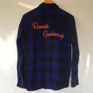 グッドイナフ(GOODENOUGH)の【GOODENOUGH】長袖シャツ チェックシャツ RESONATEグッドイナフ(シャツ)