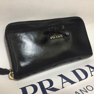 プラダ(PRADA)のPRADA☆長財布☆ラウンドファスナー(財布)