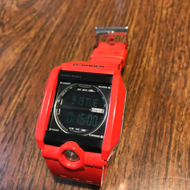 G-SHOCK(ジーショック)のナベ様専用G-SHOCK  レッド メンズの時計(腕時計(デジタル))の商品写真