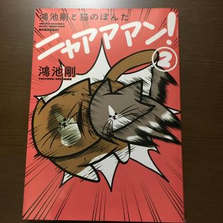 カドカワショテン(角川書店)のニャアアアン！２巻 鴻池 剛さんの漫画(4コマ漫画)