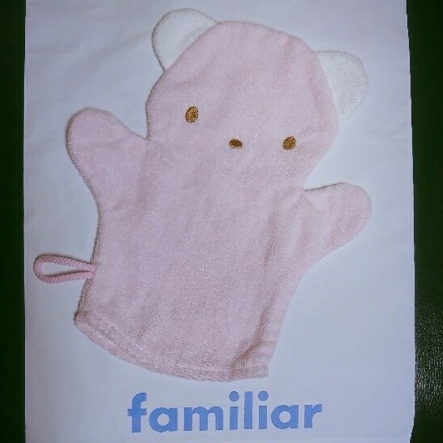 familiar(ファミリア)の専用☆familiar バスミトン  ユニクロ レギンス コスメ/美容のボディケア(バスグッズ)の商品写真