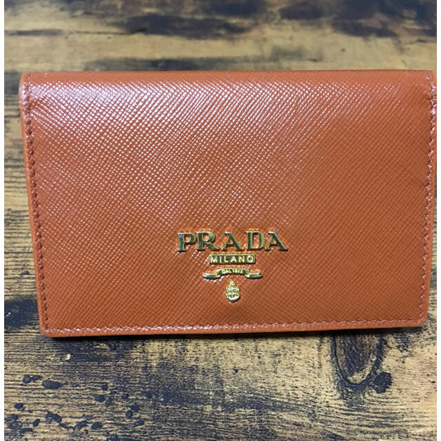 PRADA(プラダ)のプラダ 名刺入れ カードケース 美品 レディースのファッション小物(名刺入れ/定期入れ)の商品写真