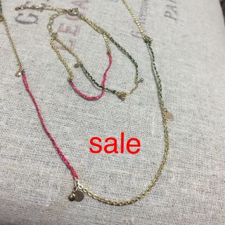 アメリカンラグシー(AMERICAN RAG CIE)のsale!americanragcie ネックレス&ブレスレット(ネックレス)