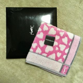 イヴサンローランボーテ(Yves Saint Laurent Beaute)の新品 イヴ・サンローラン タオルハンカチ(ハンカチ)