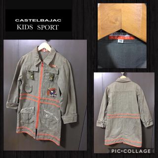 カステルバジャック(CASTELBAJAC)のCASTELBAJAC KIDS SPORT ミリタリージャケットコート 110(ジャケット/上着)