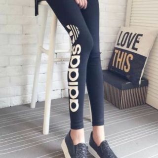 アディダス(adidas)の♥adidas　レギンス♥ブラック(レギンス/スパッツ)