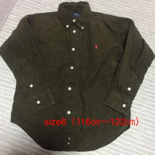 ラルフローレン(Ralph Lauren)のRalph Lauren コーデュロイシャツ 120㎝(Tシャツ/カットソー)