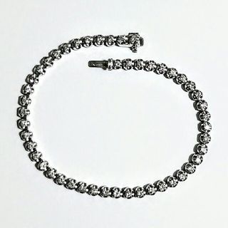 ジュエリーツツミ(JEWELRY TSUTSUMI)の【期間限定値下げ中！】ダイヤモンド テニスブレスレット 2ct(ブレスレット/バングル)