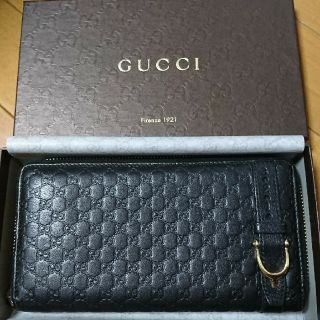 グッチ(Gucci)のGUCCI 長財布  黒(財布)