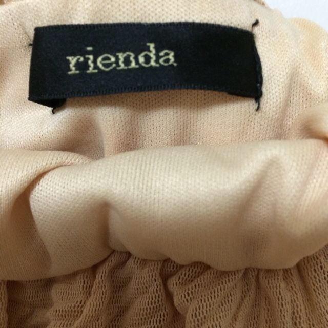 rienda(リエンダ)のriendaミニワンピース レディースのワンピース(ミニワンピース)の商品写真