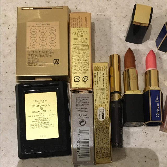 Yves Saint Laurent Beaute(イヴサンローランボーテ)のイヴ・サンローラン リップ 他コスメ まとめ売り 7点 コスメ/美容のベースメイク/化粧品(口紅)の商品写真