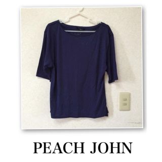 ピーチジョン(PEACH JOHN)の新品タグ付き♡PEACH JOHN♡Tシャツ♡半袖♡トップス♡カットソー(Tシャツ(半袖/袖なし))