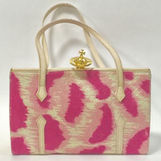 ヴィヴィアンウエストウッド(Vivienne Westwood)の☆限定値下げ☆ ヴィヴィアンウェストウッド レオパード ハラコ バッグ(ハンドバッグ)