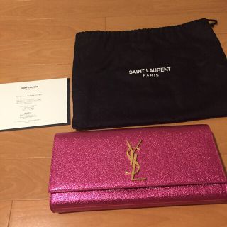 Saint Laurent - 値下げしました! 美品 サンローランクラッチバッグの