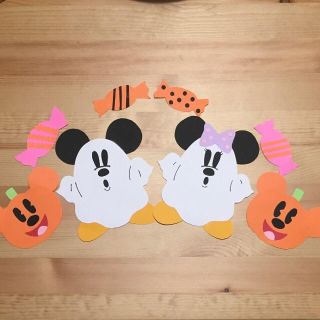 ハロウィン 壁面飾り ディズニー おばけの通販｜ラクマ