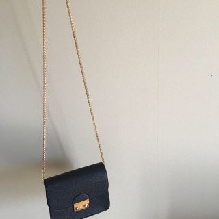 ザラ(ZARA)の美品💕黒チェーンバッグ(ショルダーバッグ)