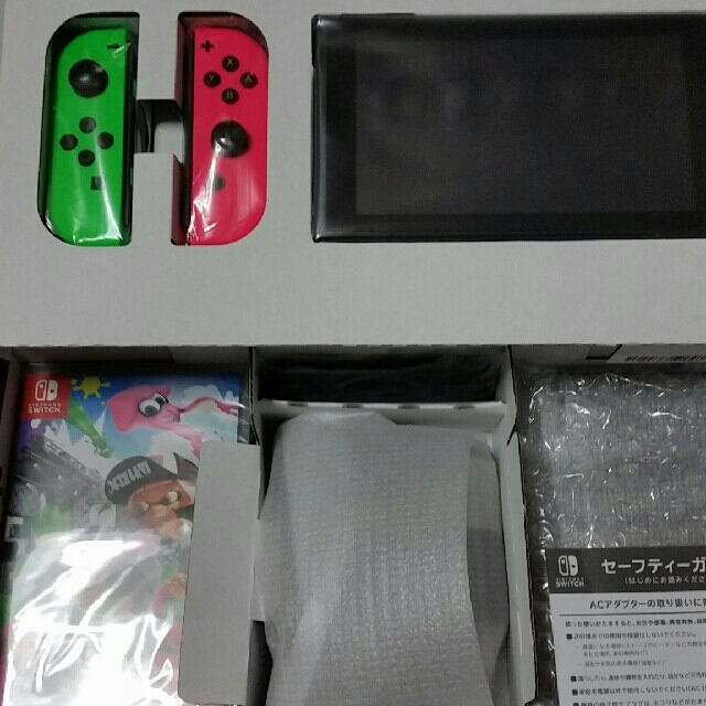 【新品\未開封\傷なし】任天堂switchスプラトゥーン2同梱版