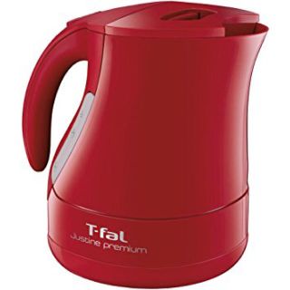 ティファール(T-fal)のおハナさま専用m(__)m  T-fal ジャスティンプレミアム ルビーレッド(電気ケトル)