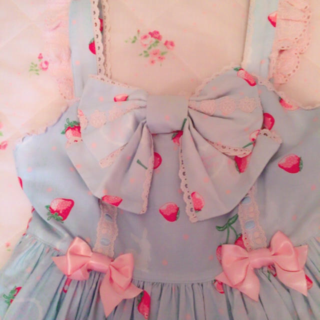 Cherry Berry Bunny ワンピース　Angelic Pretty