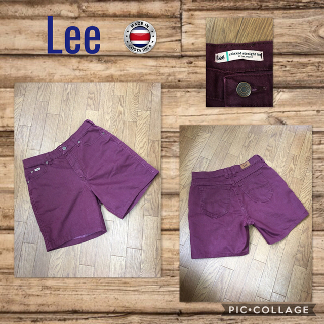 Lee ショートパンツ relaxed straight 美品 コスタリカ製 M