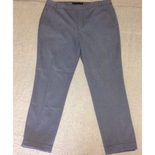 ザラ(ZARA)の中古★ZARA BASIC★ザラ ベーシック★センタープレスパンツ★グレー★送無(チノパン)