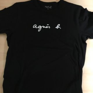 アニエスベー(agnes b.)のアニエス・ベー Tシャツ ロゴ 黒 値下げ(Tシャツ/カットソー(半袖/袖なし))